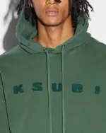 Ksubi Blocked Biggie Hoodie Emerald