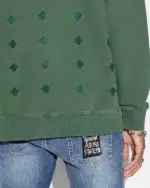 Ksubi Blocked Biggie Hoodie Emerald