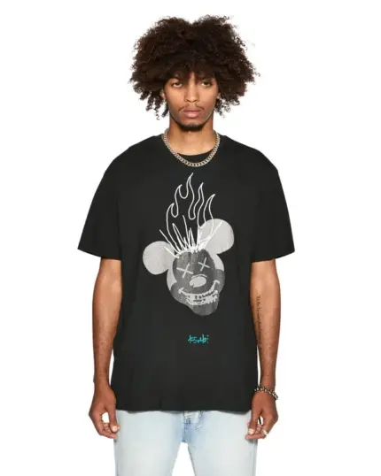 Ksubi Burn Biggie SS T-shirt Jet Black