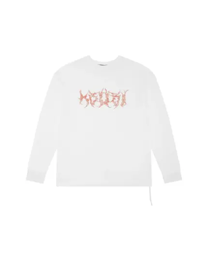 Ksubi Sabbath Biggie LS T-shirt Vintage White